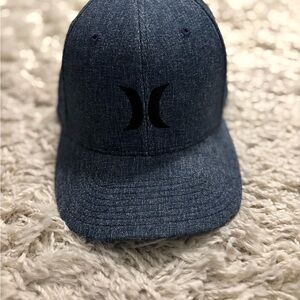 Hurley Blue Snapback Hat Denim Style